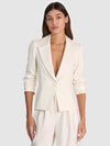BLAZER SUPER ADERENTE SHAE-OFF WHITE/GOLD-ALICE + OLIVIA