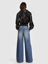 SYLVIA HIGH NECK WRAP JACKET-Black-ALICE + OLIVIA