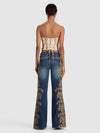 ALECIA EMBELLISHED STRAPLESS BUSTIER TOP-CHAMPAGNE/GOLD-ALICE + OLIVIA