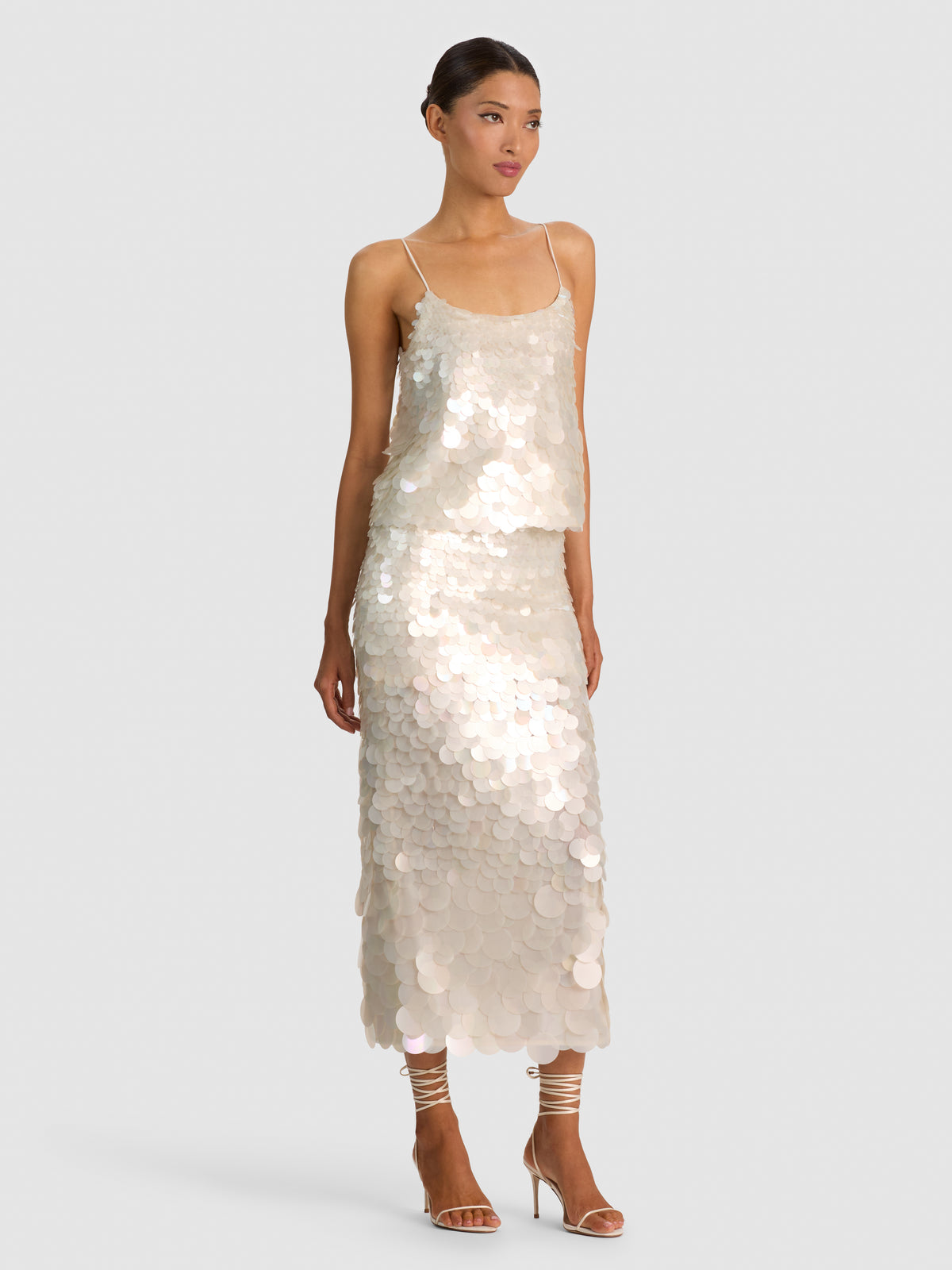 TOP CANOTTA JULIA PAILLETTE-OFF WHITE-ALICE + OLIVIA