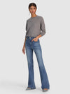 CAROLEE CASHMERE PULLOVER-MEDIUM HEATHER GREY-ALICE + OLIVIA