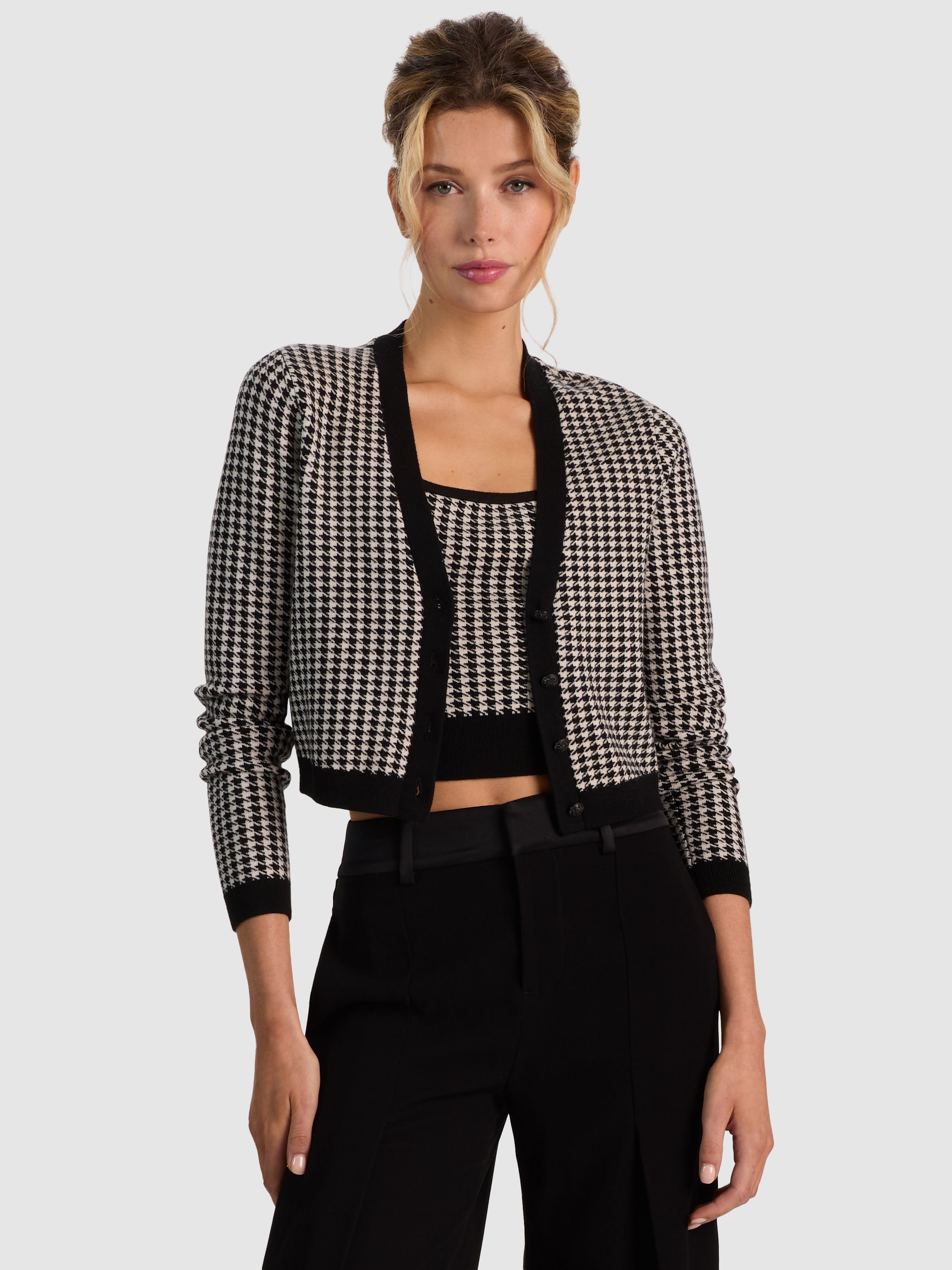 GRACE CARDIGAN ACCORCIATO-ALICE + OLIVIA