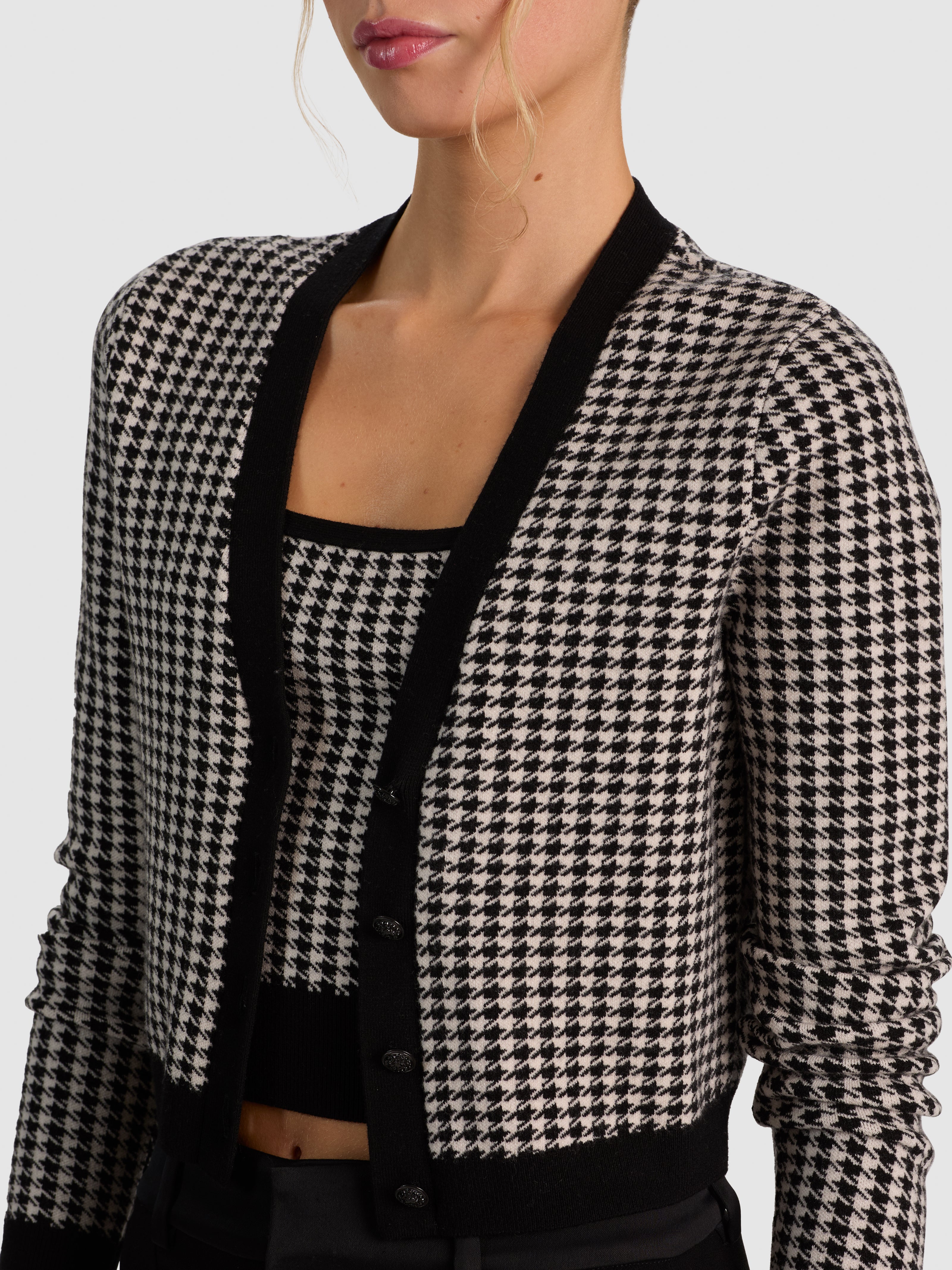 GRACE CARDIGAN ACCORCIATO-ALICE + OLIVIA