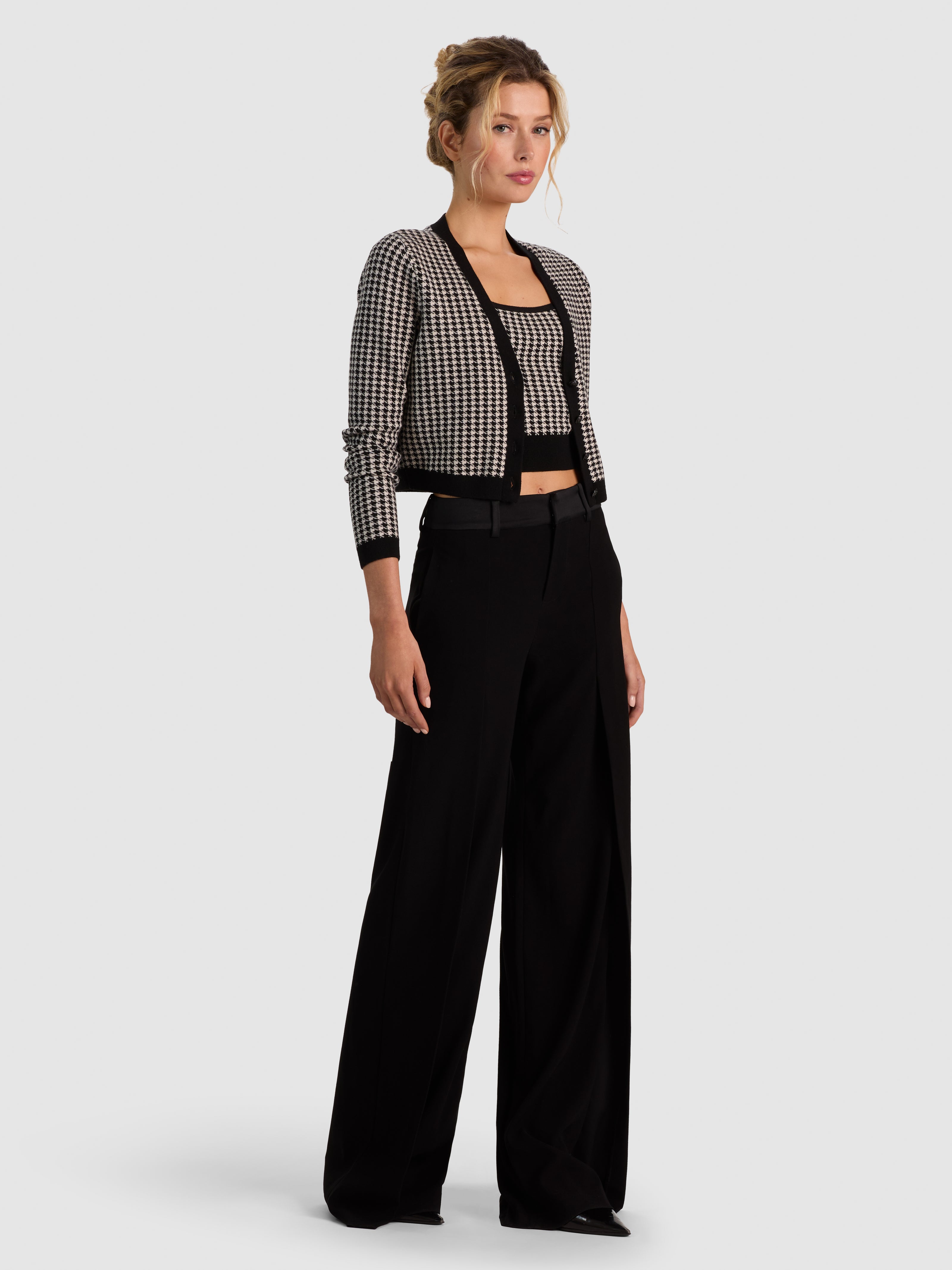 GRACE CARDIGAN ACCORCIATO-ALICE + OLIVIA