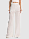 PANTALONI ATHENA TRASPARENTI CON PAILLETTES-OFF WHITE-ALICE + OLIVIA