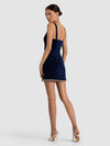 CHARLOTTE SCOOP NECK MINI DRESS-MIDNIGHT BLUE-ALICE + OLIVIA