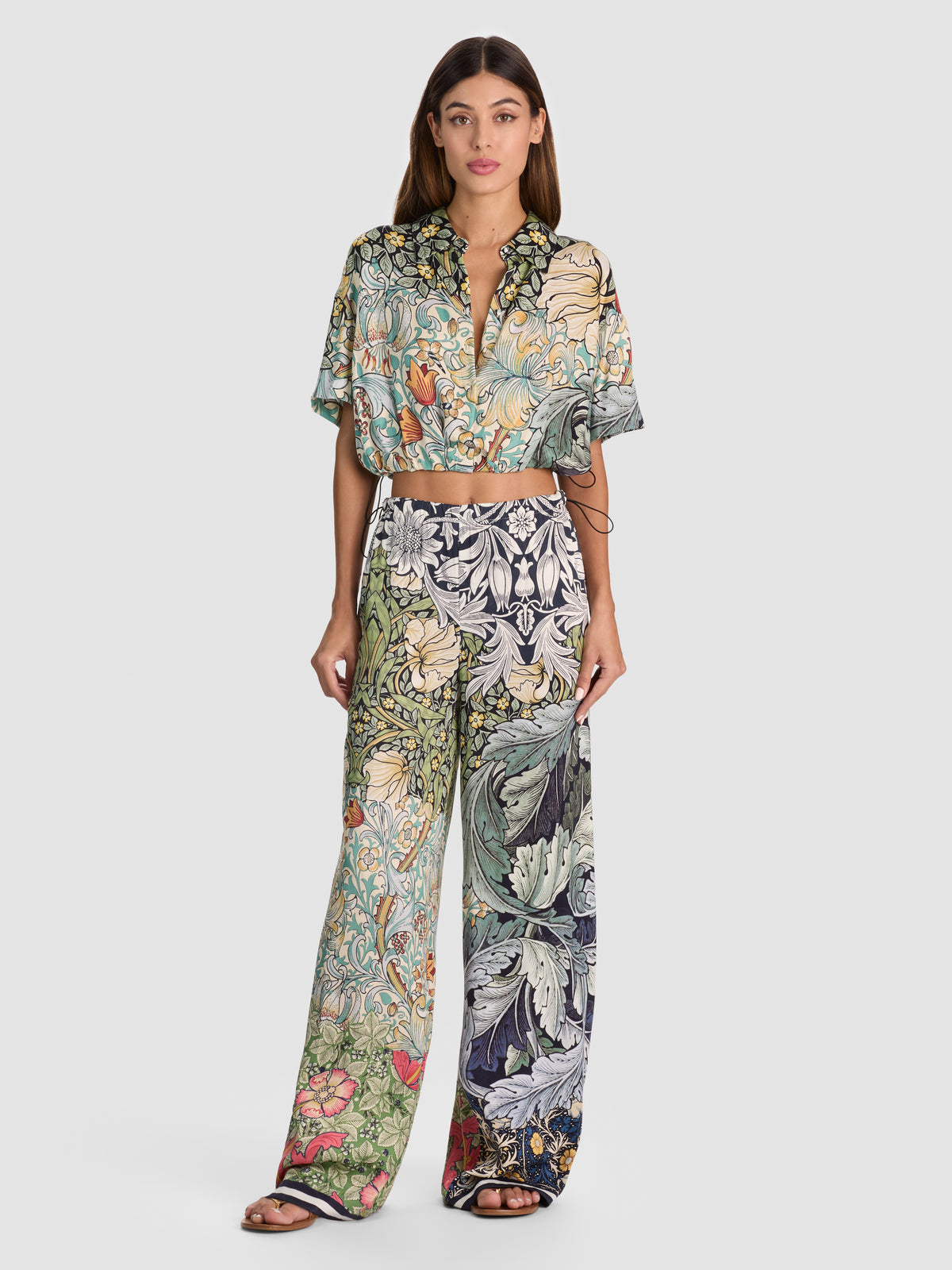 DEMI HIGH RISE PULL ON TOGGLE PANT - MASTERPIECE
