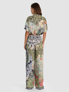 PANTALONI ALLA CAVIGLIA A VITA MEDIA CON COULISSE-MASTERPIECE E-ALICE + OLIVIA