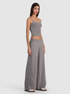 MACK KNIT PULL ON PANT-MEDIUM HEATHER GREY-ALICE + OLIVIA