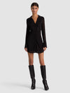 FREYA ROBE BOUTONNÉE CINTREÉ – NOIR/OR-ALICE + OLIVIA
