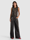 TOP CON CATENE DECORATIVE DEDE-Black-ALICE + OLIVIA