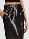 PANTALON GENIE DÉCLAN À SEQUINS À ENFILER-Black-ALICE + OLIVIA