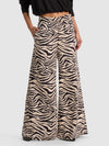 PANTALONI KEEGAN A GAMBA LARGA ELASTICIZZATI-ZEBRA PRINT-ALICE + OLIVIA