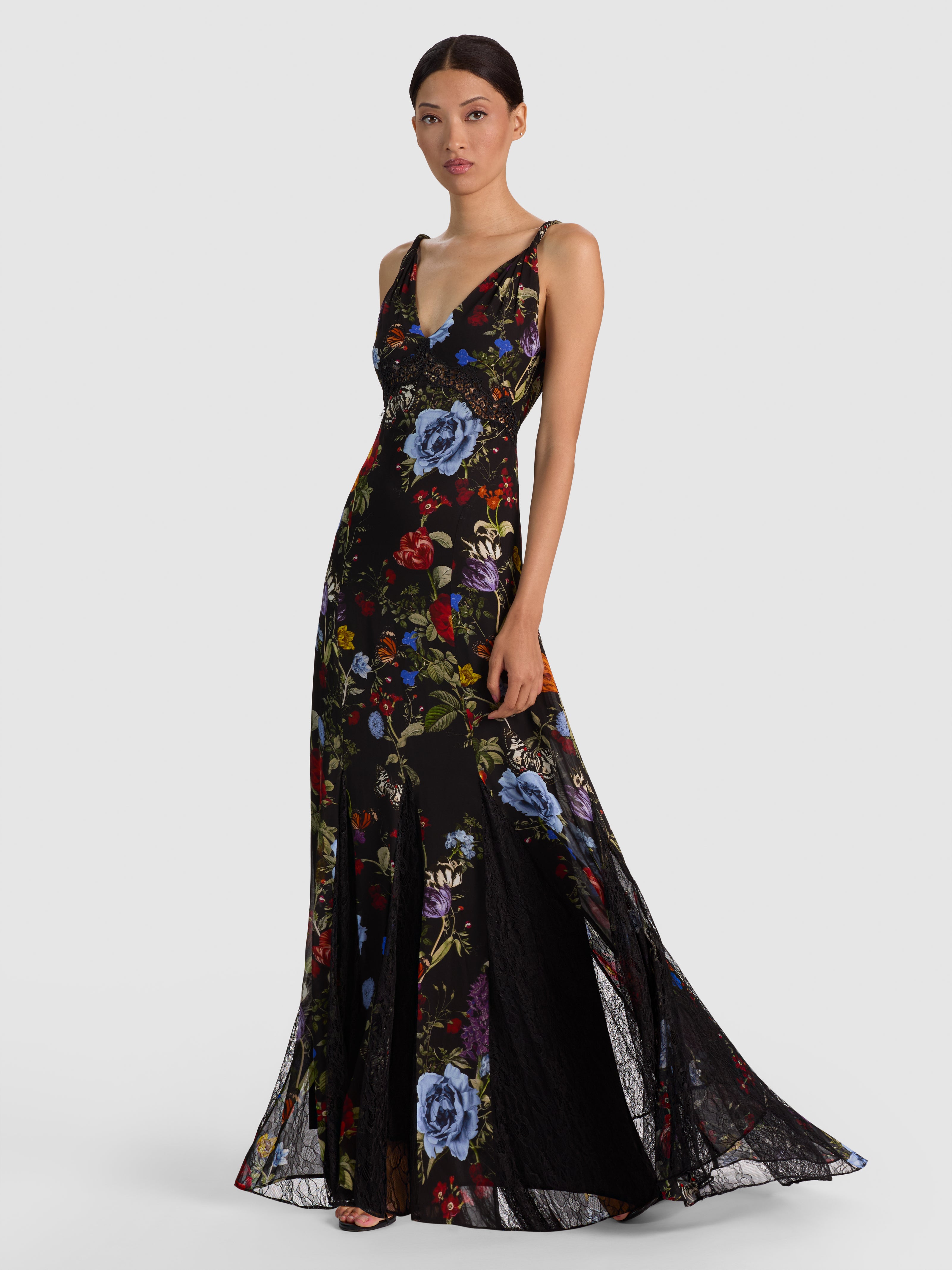 NISA TWIST STRAP MAXI DRESS-MOONLIT MANOR-ALICE + OLIVIA
