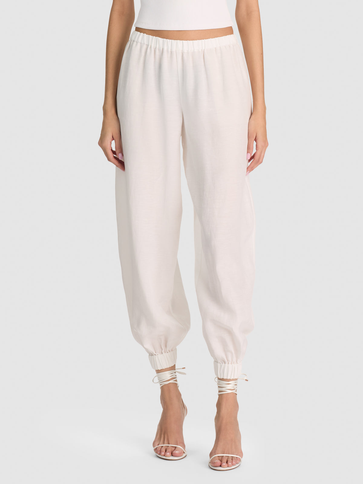 PANTALONI DECLAN A VITA ALTA GENIE-ALICE + OLIVIA