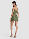 EVE HAUT COURT EMBOUTI-MEADOW GREEN-ALICE + OLIVIA