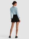 CARTER MINI SKIRT-Black-ALICE + OLIVIA