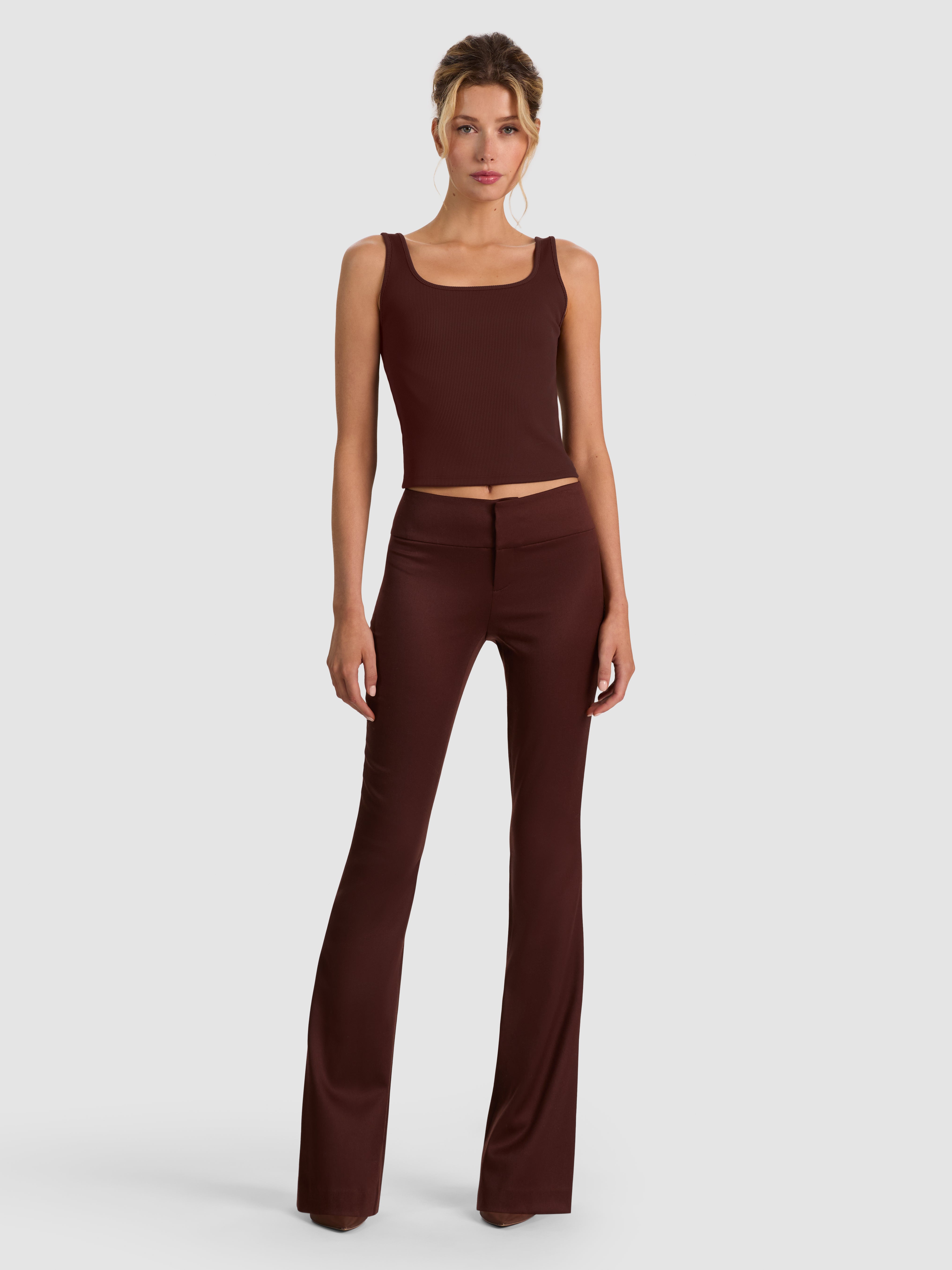 Olivia Wool Bootcut Pant