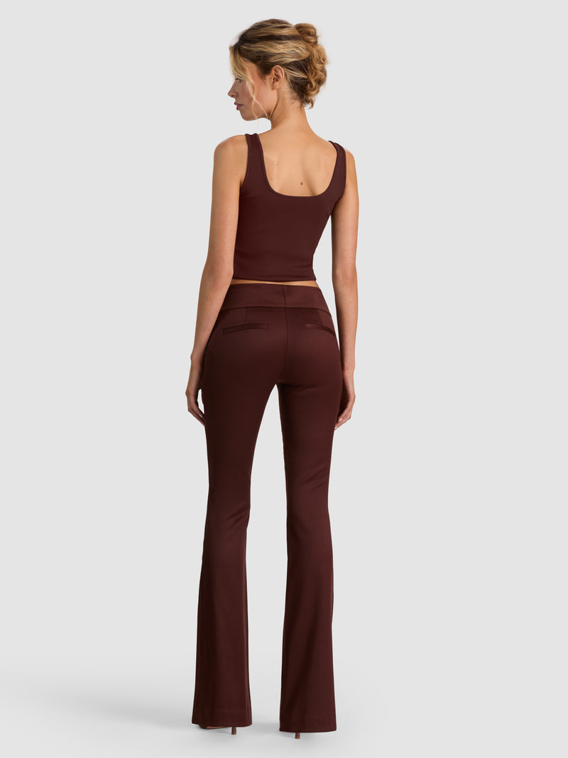 Olivia Wool Bootcut Pant