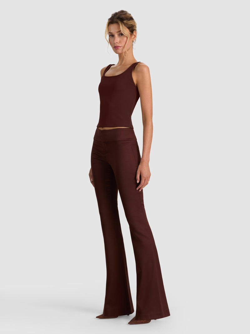 Olivia Wool Bootcut Pant