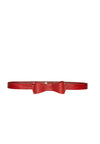 NUOVA CINTURA WAXY GLAZE CON FIOCCO-ALICE + OLIVIA