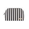 A+O X FABFITFUN PENCIL POUCH-POSITANO STRIPE SM BLACK-ALICE + OLIVIA