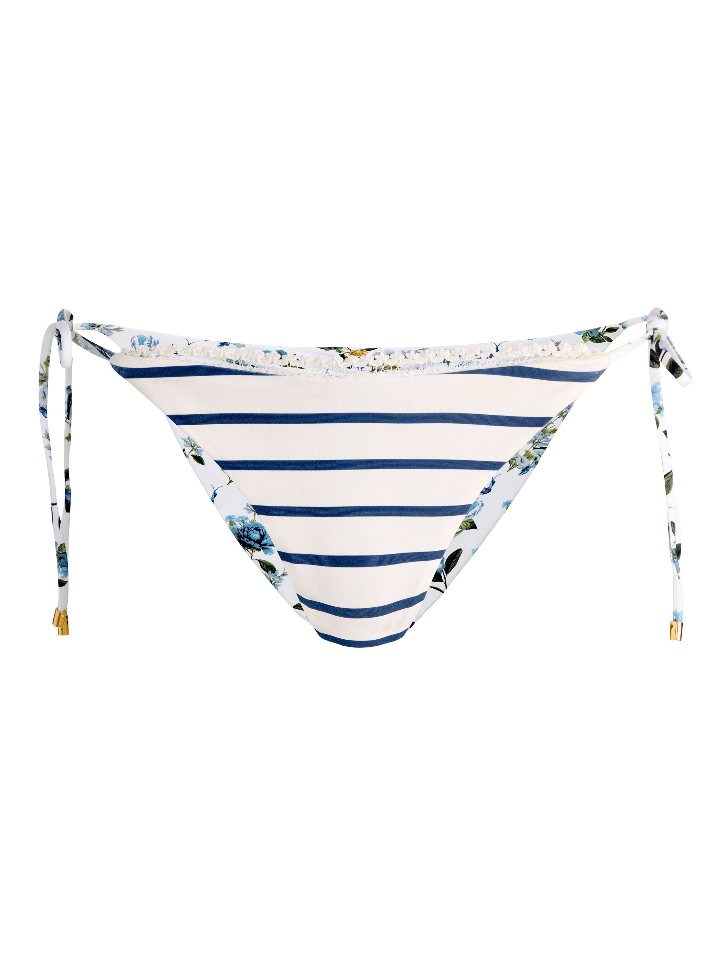 A+O X PQ SWIM REVERSIBLE FULL BIKINI BOTTOM-AMERICAN BEAUTY OFF WHITE-ALICE + OLIVIA