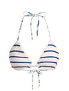 A+O X PQ SWIM REVERSIBLE TRIANGLE BIKINI TOP-AMERICAN BEAUTY OFF WHITE-ALICE + OLIVIA