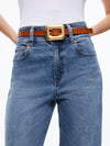 LETTY BUCKLE BELT-CAMEL/GOLD-ALICE + OLIVIA