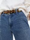 HAYDEN BUCKLE BELT-BLACK/SILVER-ALICE + OLIVIA
