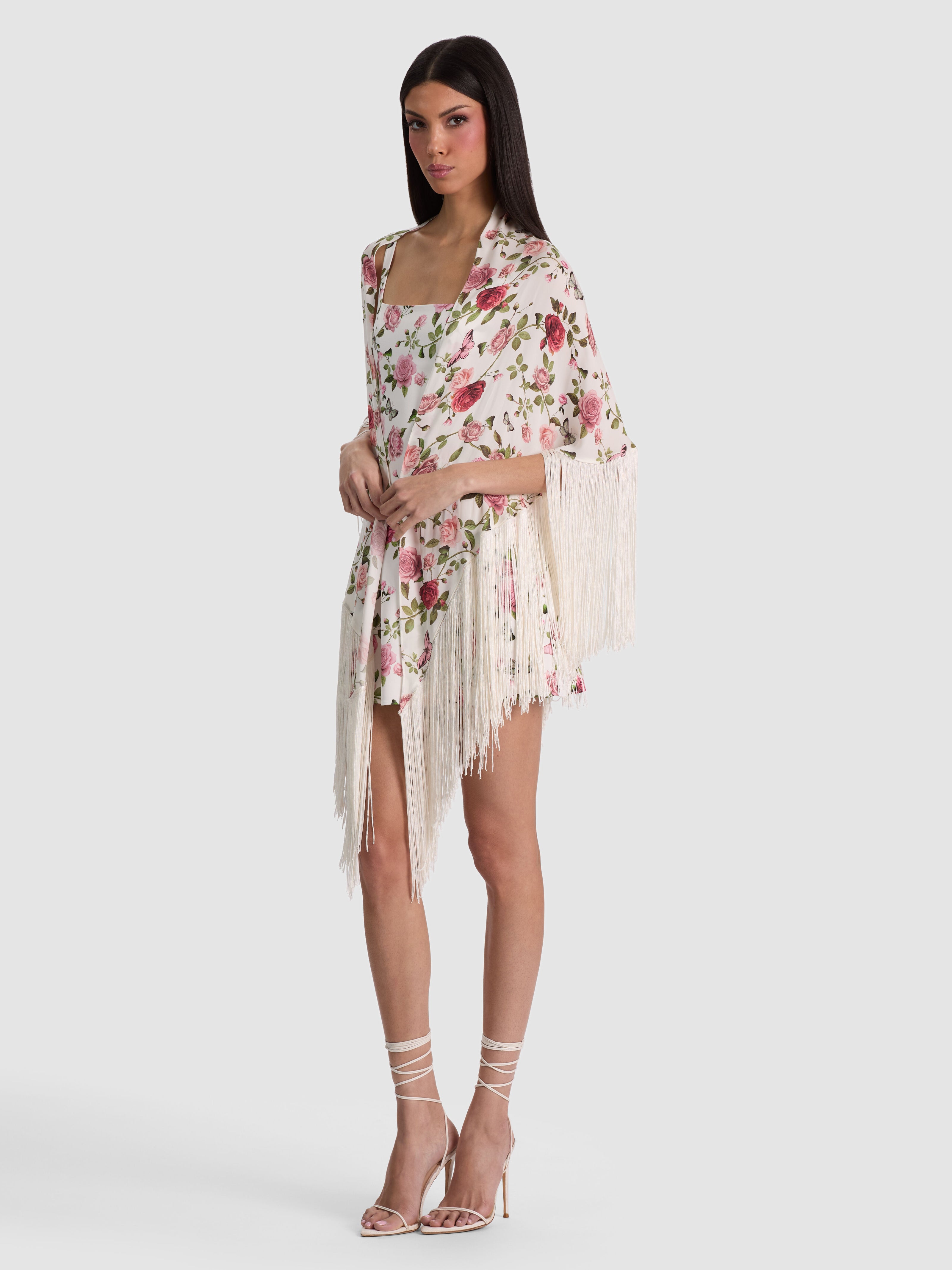 MESHA SHAWL-GARDEN GOSSIP OFF WHITE-ALICE + OLIVIA
