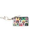REGINA STACE ZIP TOP CARD CASE-MULTI-ALICE + OLIVIA