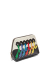 NIKKI PRINTED COSMETIC CASE-RAINBOW STACE-ALICE + OLIVIA