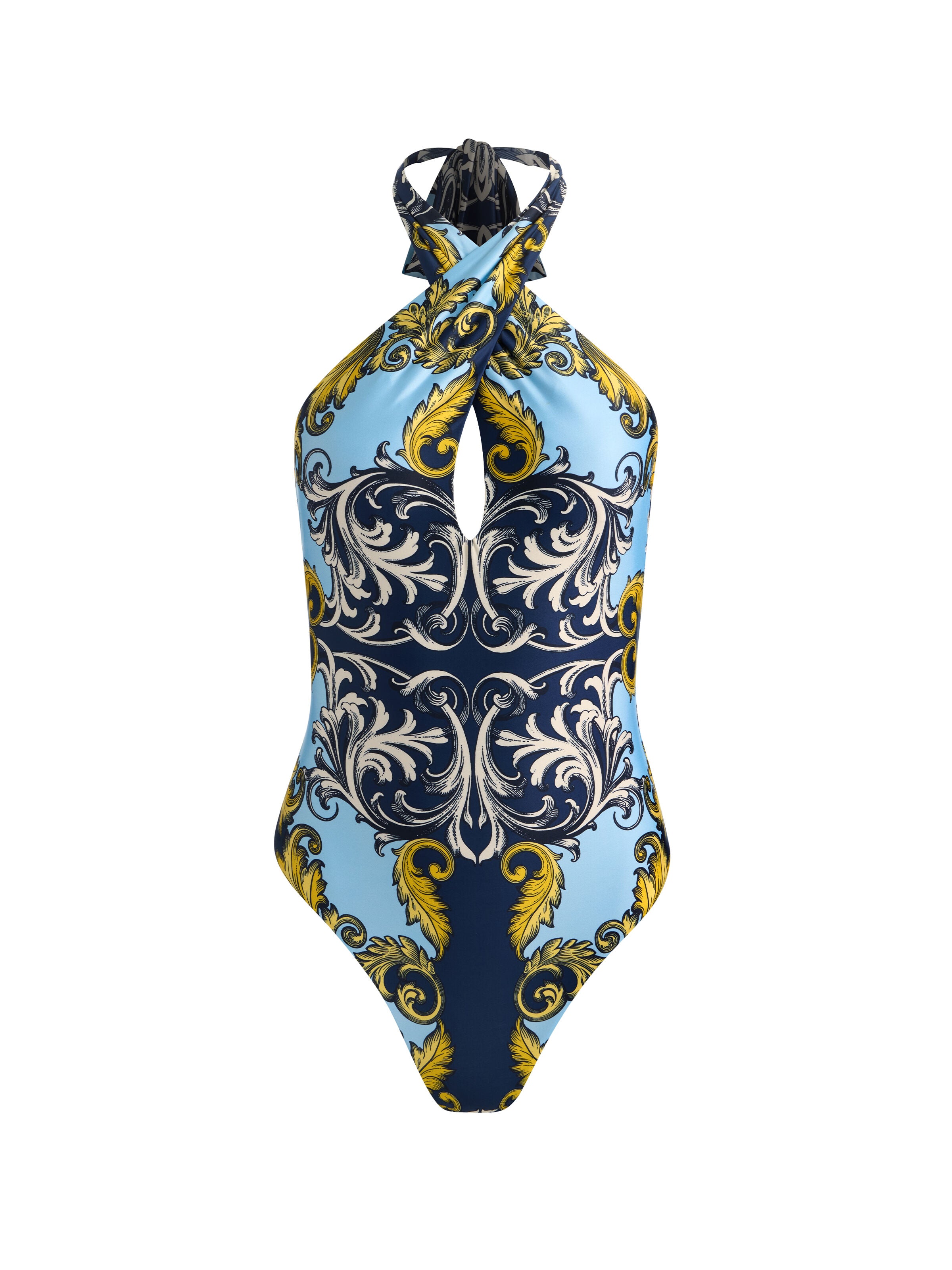 A+O X PQ SWIM COSTUME INTERO CON INCROCIO SUL DAVANTI-ALICE + OLIVIA