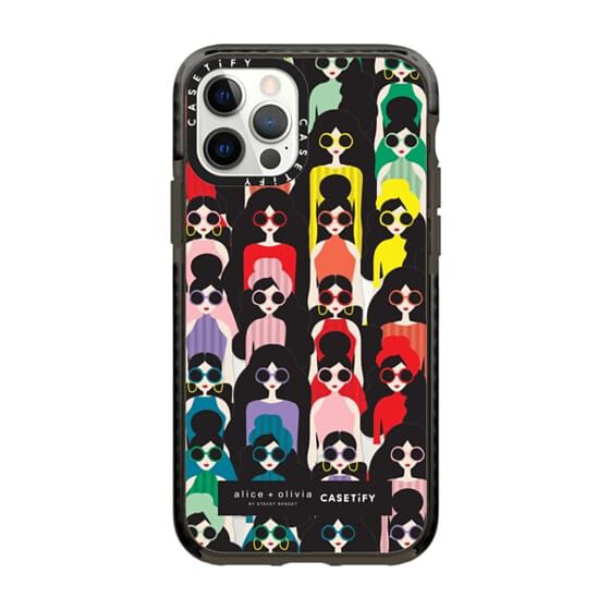 AO X CASETIFY STACEFACE IMPACT CASE FOR IPHONE 12PRO-RAINBOW STACE-ALICE + OLIVIA
