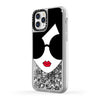 AO X CASETIFY STACEFACE GLITTER CASE FOR IPHONE 11PRO-SILVER-ALICE + OLIVIA