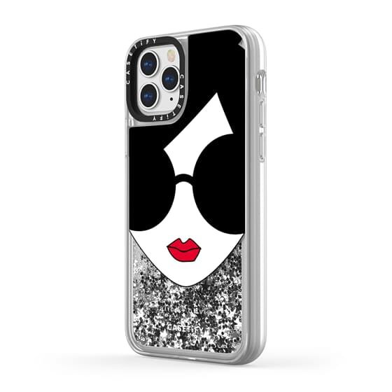 AO X CASETIFY STACEFACE GLITTER CASE FOR IPHONE 11PRO