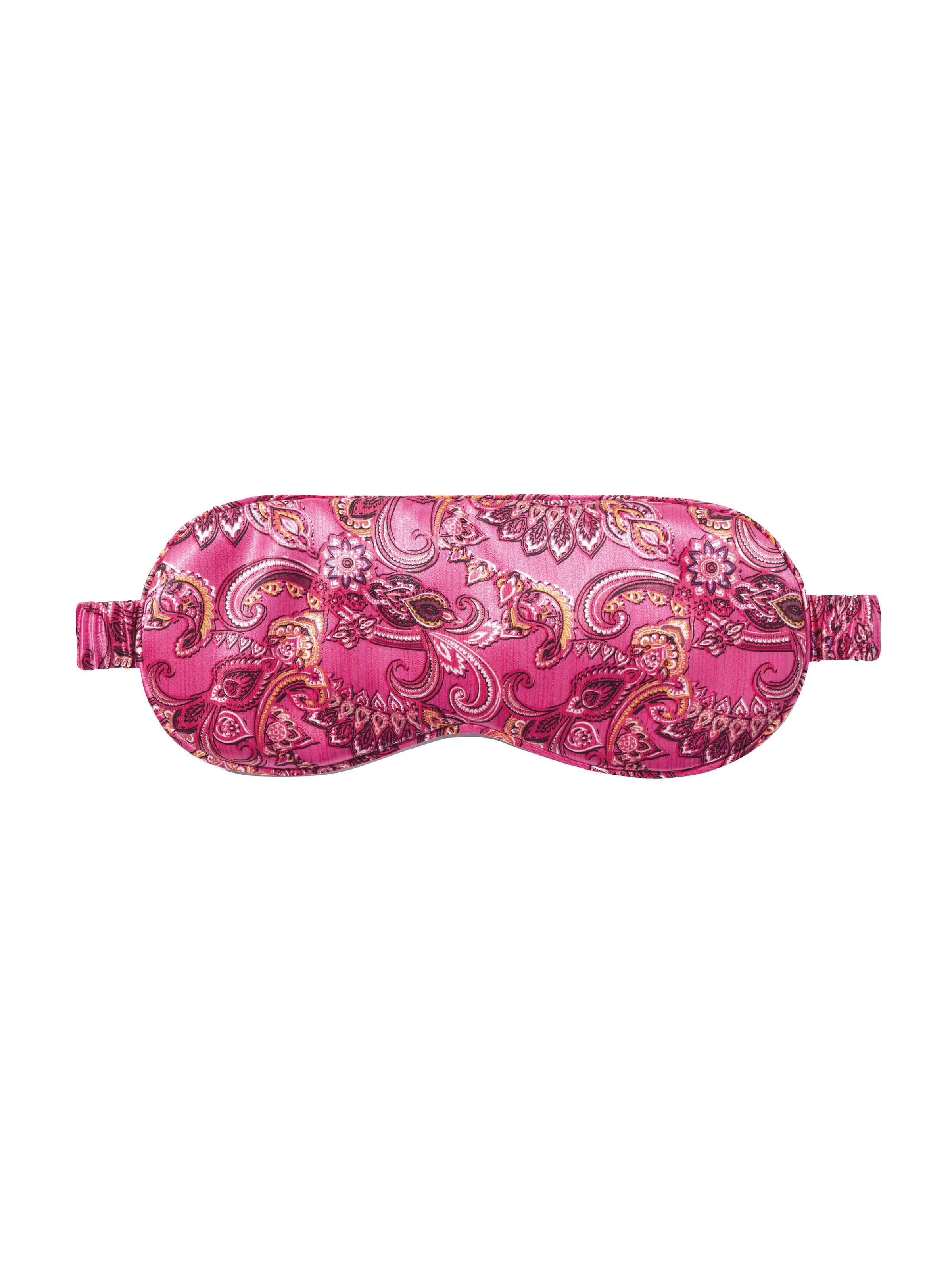 A+O X SLIP SILK SLEEP MASK-SPRING PAISLEY FRENCH ROSE-ALICE + OLIVIA