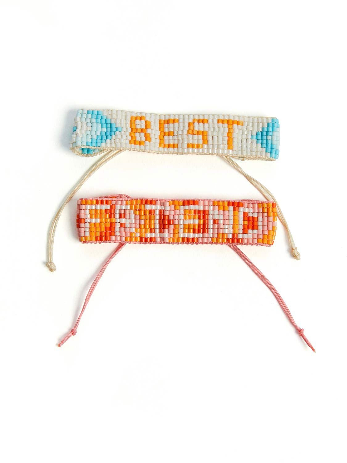 A+O X BIG FEELINGS PACK DE BRACELETS MEILLEURES AMIES-ALICE + OLIVIA