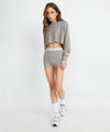 A+O X BIG FEELINGS KELSEY FELPA CORTA GIROCOLLO-ALICE + OLIVIA