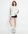 A+O X BIG FEELINGS ALLI SLOUCHY CREWNECK-SERENE CREAM-ALICE + OLIVIA