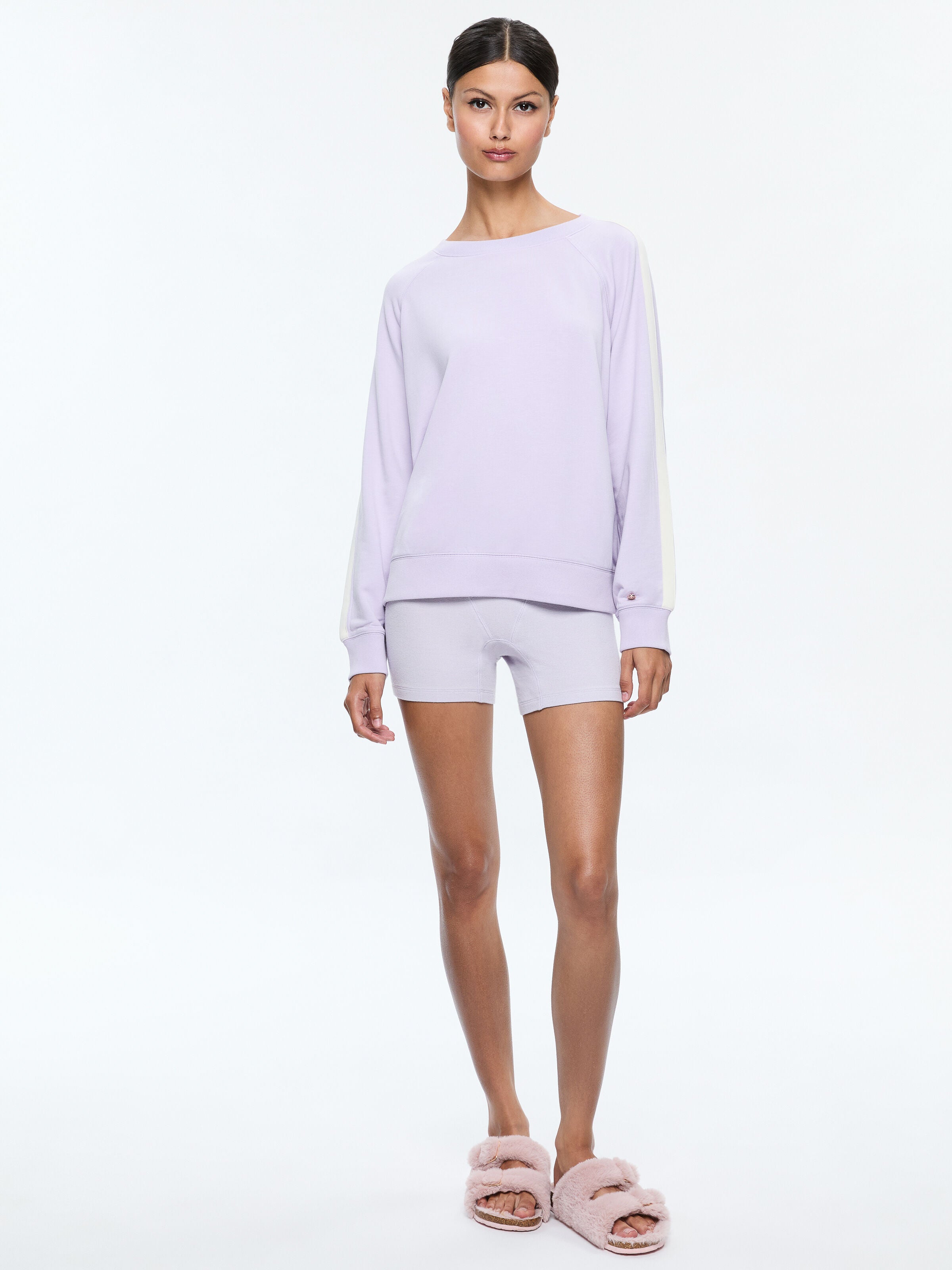 A+O X BIG FEELINGS FELPA GIROCOLLO PERSONALIZZATA-ALICE + OLIVIA