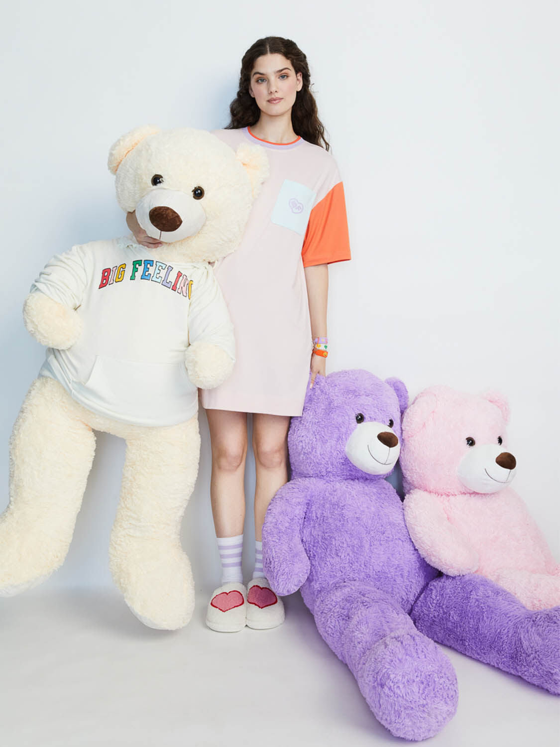ROBE TEE-SHIRT BELLE À MOTIFS BIG FEELINGS A+O