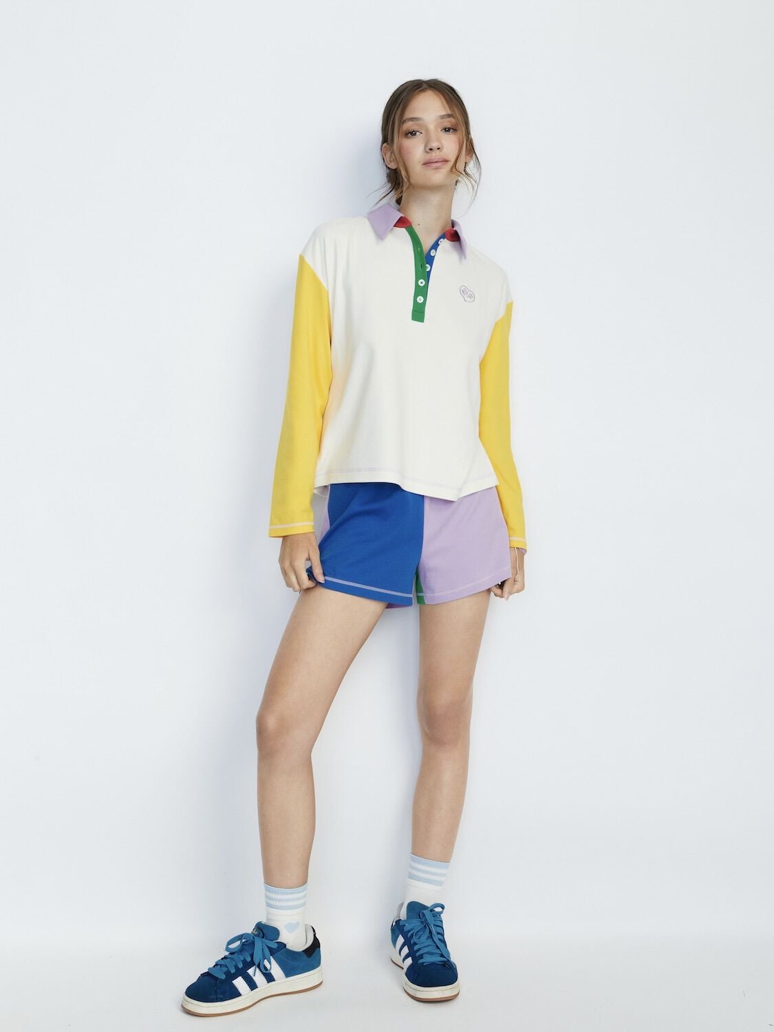 A+O X BIG FEELINGS HAVEN ENSEMBLE DE PYJAMA POLO-ALICE + OLIVIA