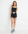 A+O X BIG FEELINGS LAILA BOXER PJ SET-Black-ALICE + OLIVIA