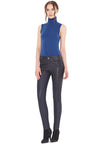 ANGIE LEATHER 5 PKT PANT-Black-ALICE + OLIVIA
