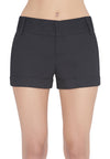 CADY CUFF SHORT-Black-ALICE + OLIVIA