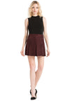 LEE SUEDE MINI SKIRT-CHAMPAGNE-ALICE + OLIVIA