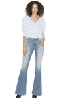 KAYLEIGH HW BELL JEAN-VINTAGE WASH-ALICE + OLIVIA