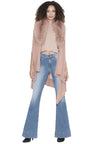 IZZY CASCADE CON COLLO IN PELLICCIA-ALICE + OLIVIA